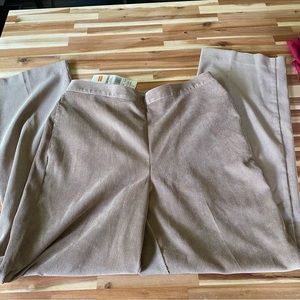 Corduroy Tan Flare Pants